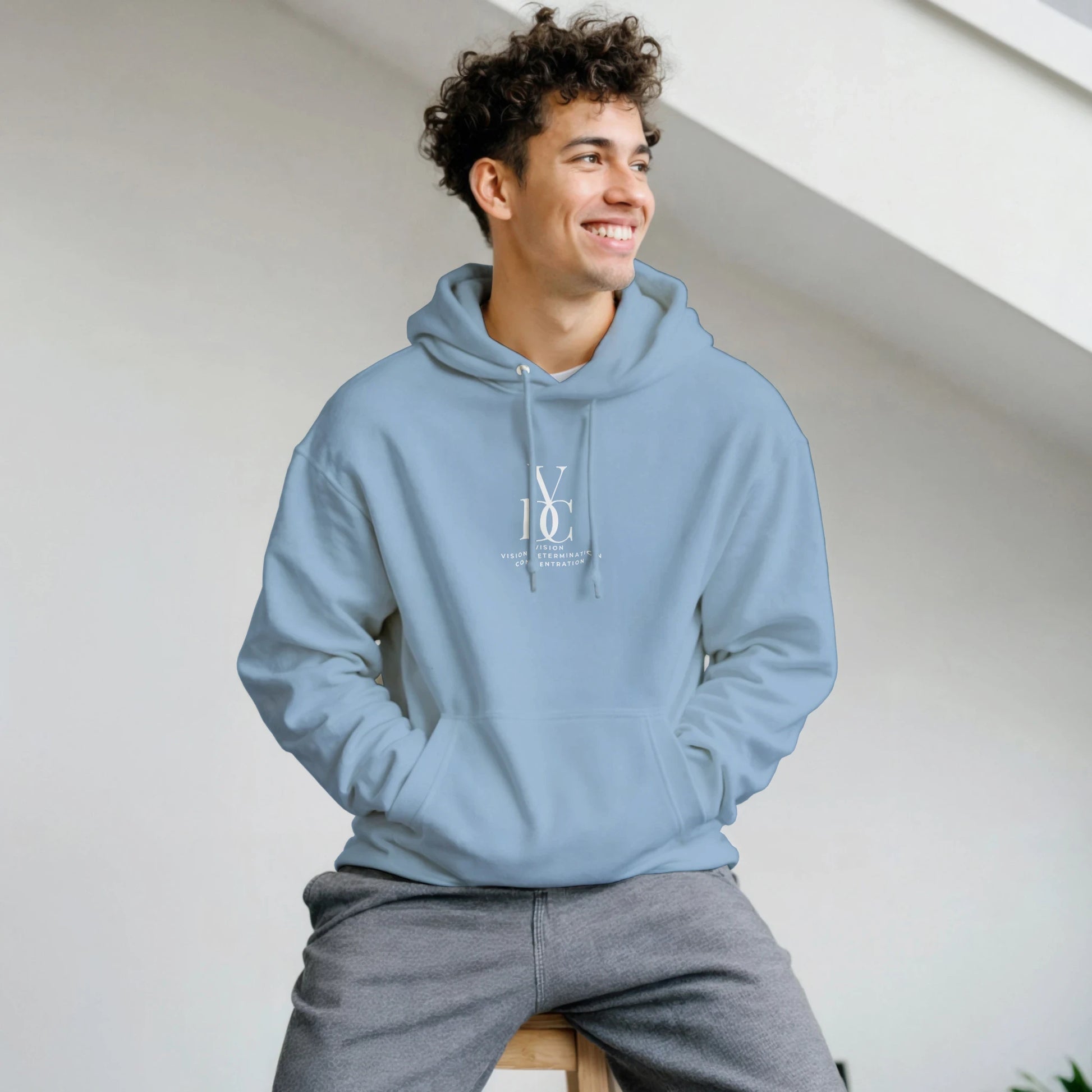 VDC Light Blue Hoodies